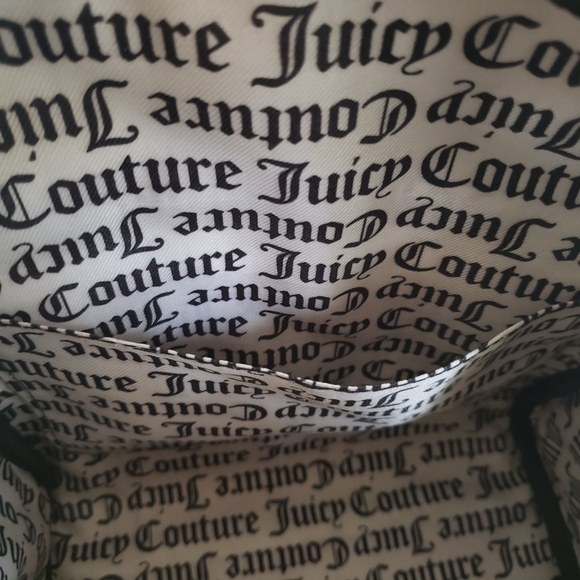 Juicy Couture Velour Black Liquorice Big Spender Mini Backpack NWT main image 8